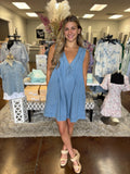 Rodeo Chic Denim Romper