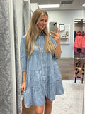 Spring Dream Denim Dress