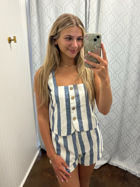 Salt Air Striped Set