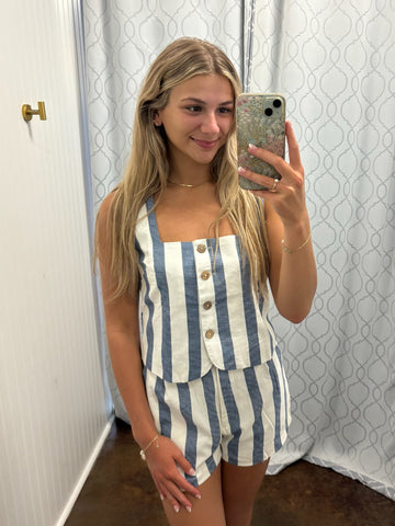 Salt Air Striped Set