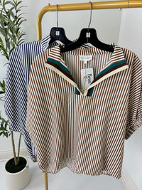 October Sky Striped Top