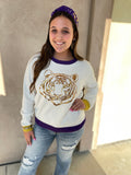 Sequins Tiger Sweater