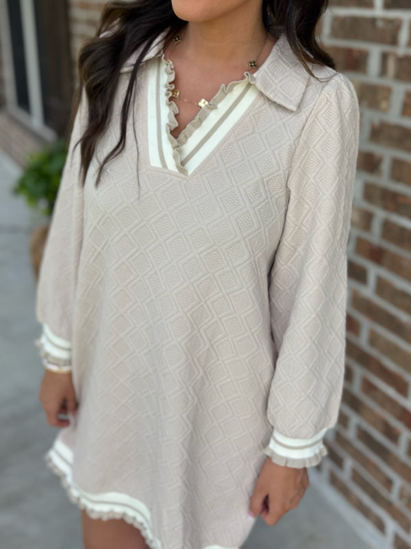 Soft Season Textured Dress
