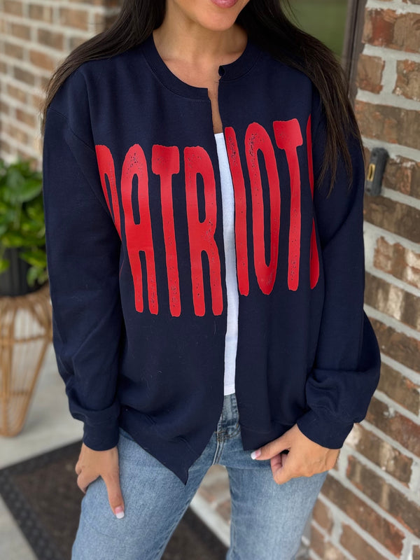 Patriots Crew Cardi (PRE ORDER)
