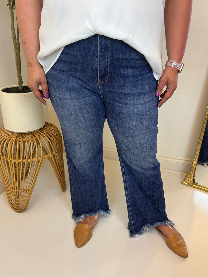 Gemma Ankle Bootcut Jean - Risen (Plus)