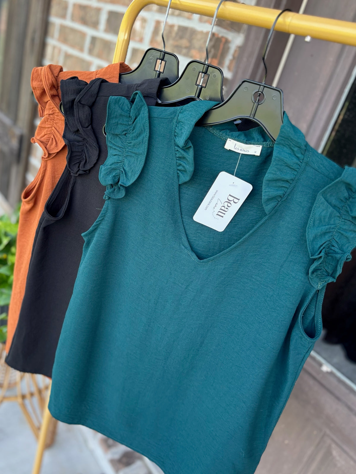 Favorite Season Ruffle Top