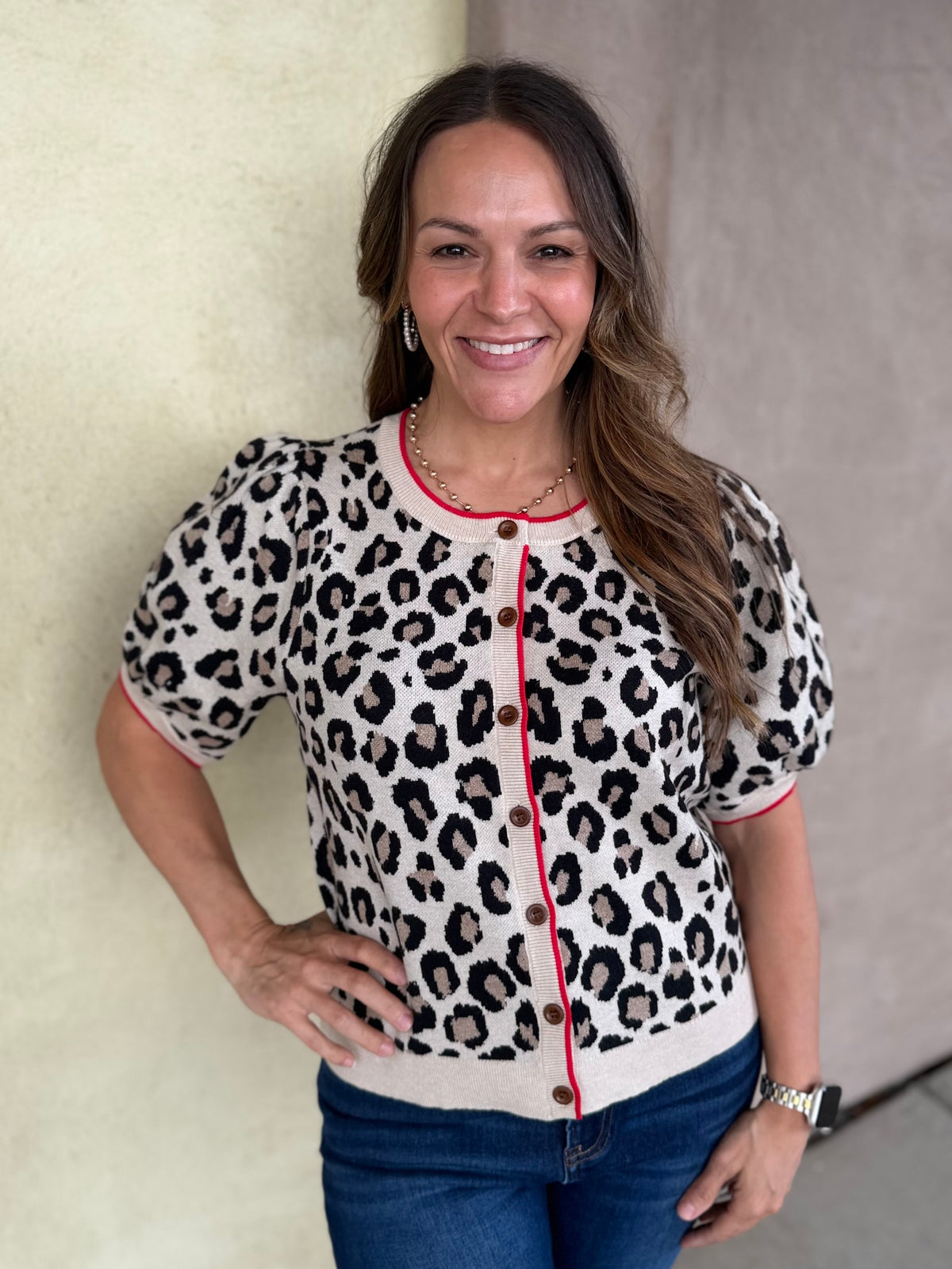 Wild Card Leopard Cardigan