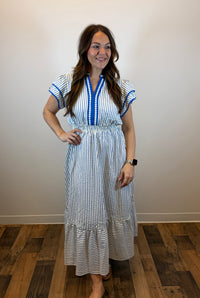 Tea Time Striped Dress