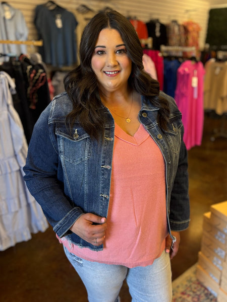 Jen Denim Jacket - Risen (Plus)