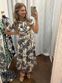 Flirty Foliage Dress