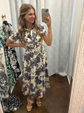 Flirty Foliage Dress