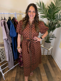 Harvest Charm Midi Dress