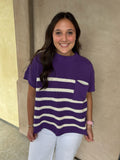 Keeping Score Striped Top