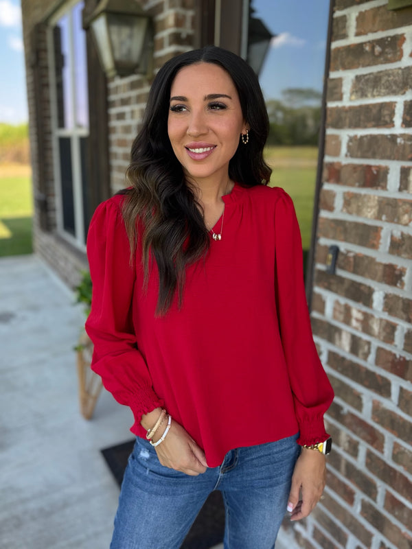 Autumn Embers Blouse