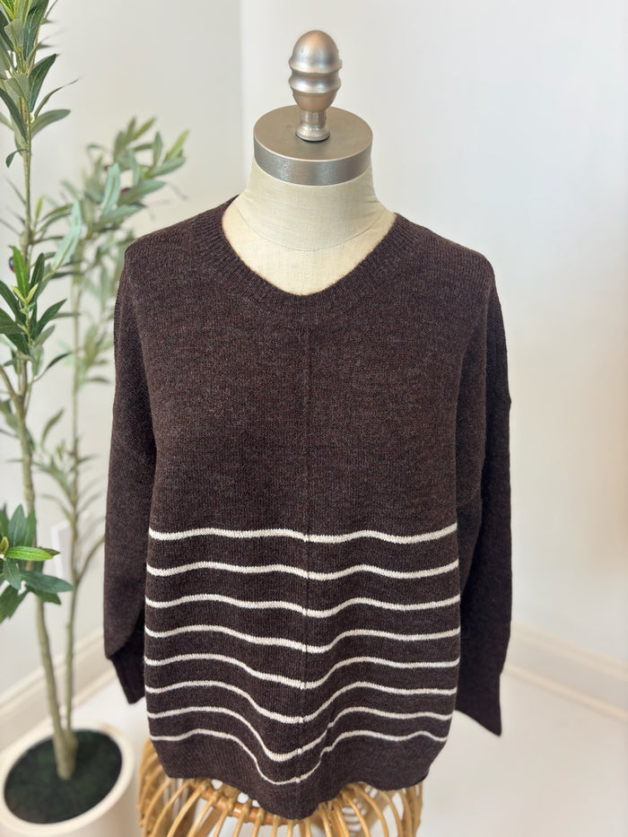 Pure Comfort Striped Sweater
