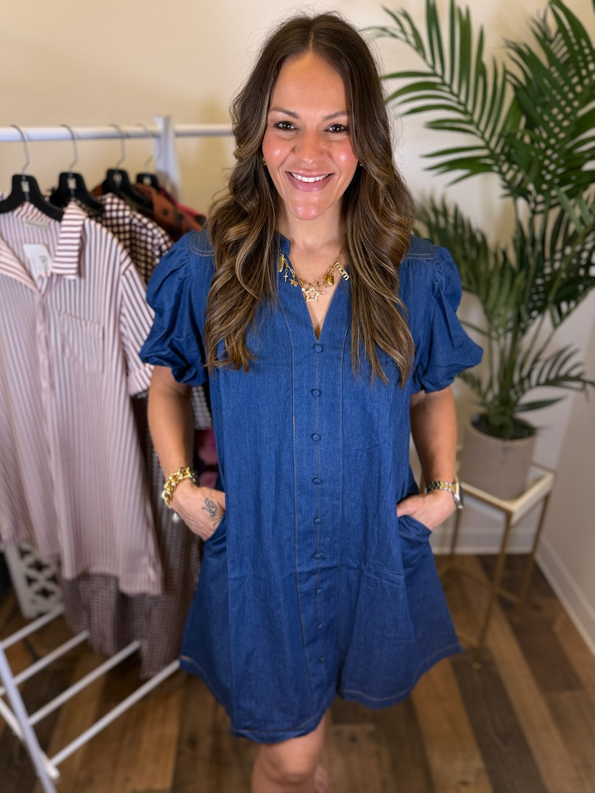 Good Impression Denim Dress