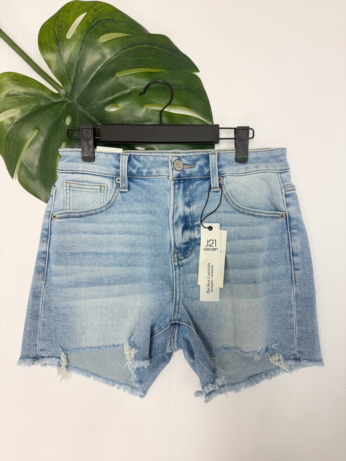 Melanie Mid Length Denim Shorts