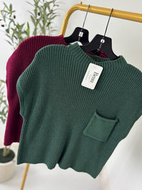 Cozy Cues Mock Neck Top