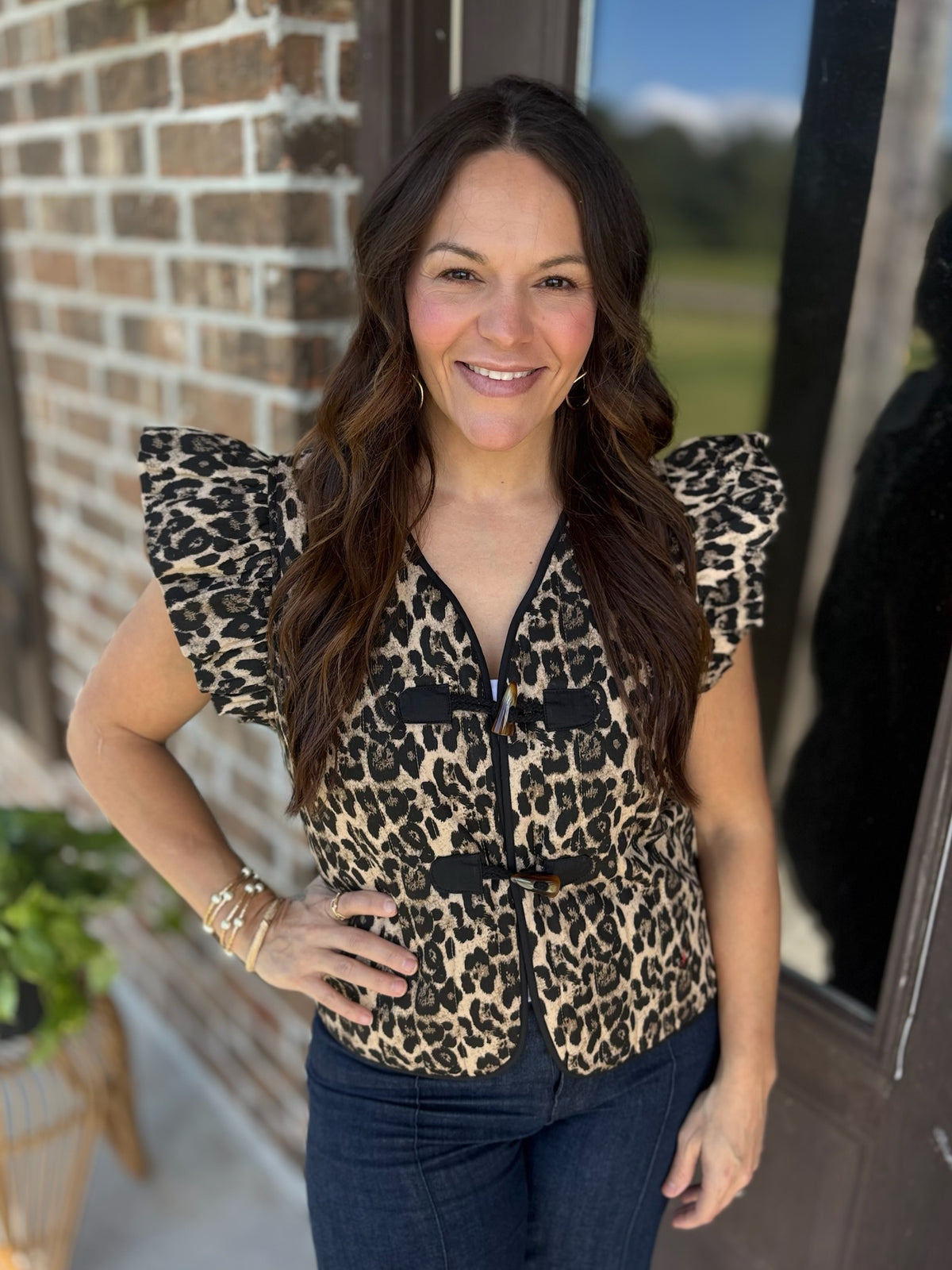 Bold Spirit Leopard Vest