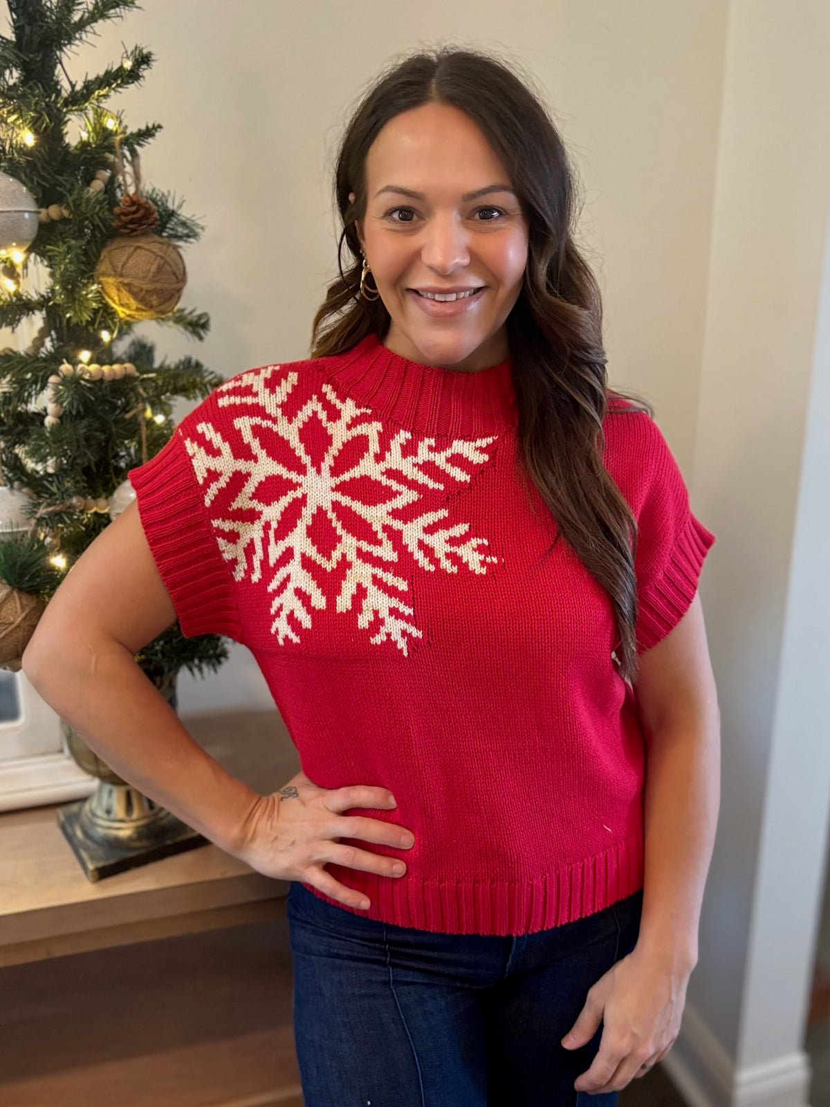 Snow is Glistening Sweater