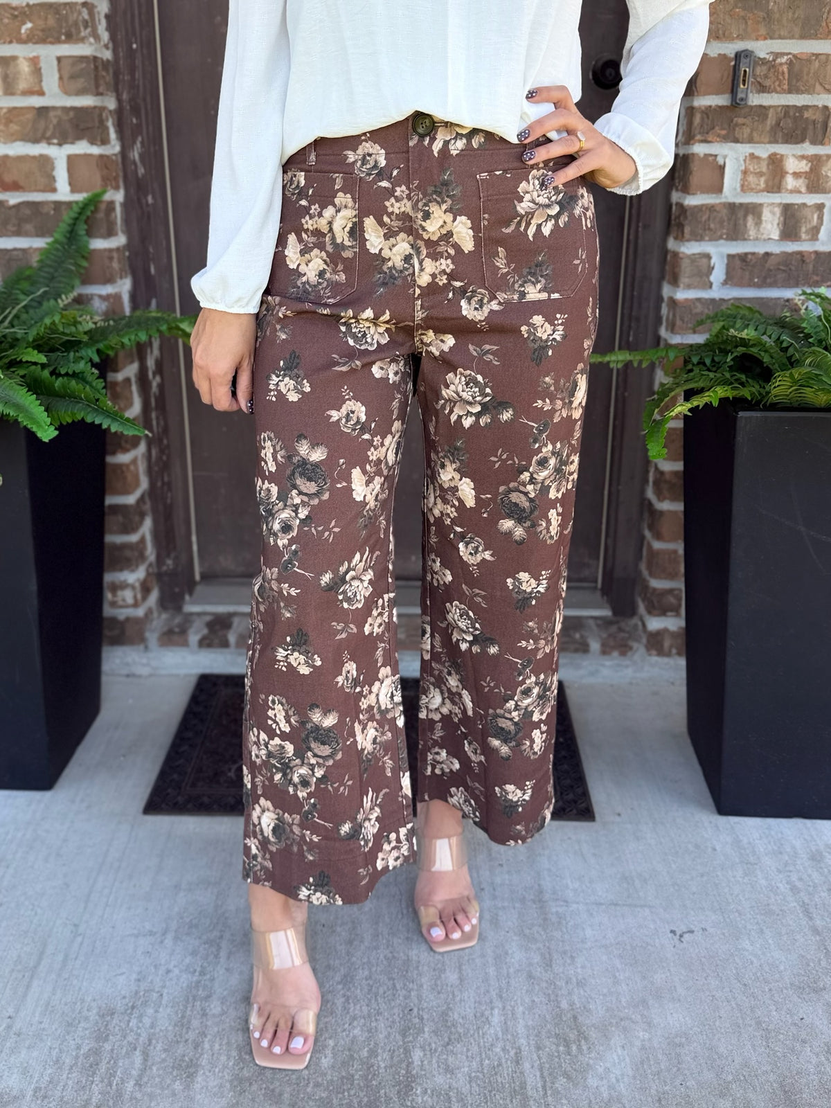 Vintage Bloom Floral Pant