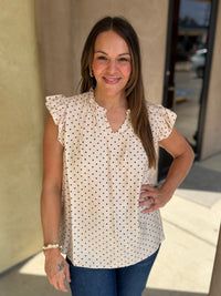 Sweet Spot Ruffled Blouse