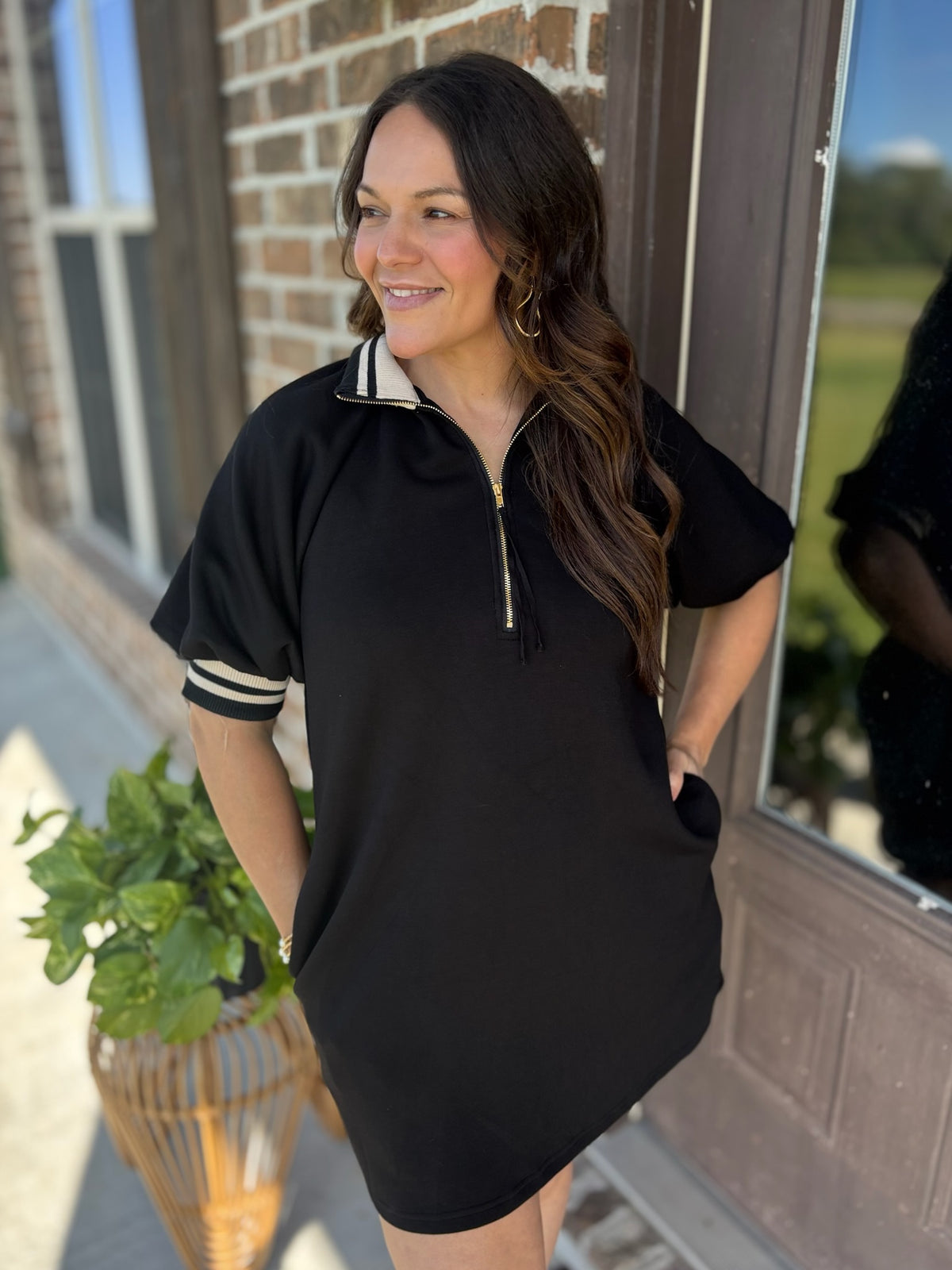 Modern Comfort Puff Sleeve Dress