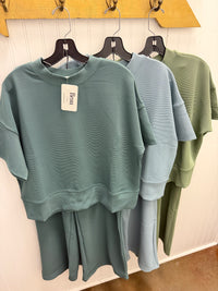 Easy Rhythm Ribbed Set
