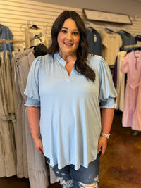 Such a Gem Smocked Top - Plus