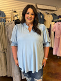 Such a Gem Smocked Top - Plus