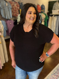 Naomi Knit Top - Plus
