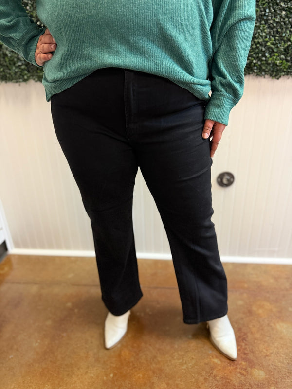 Monroe Cropped Straight Jean - Risen (PLUS)