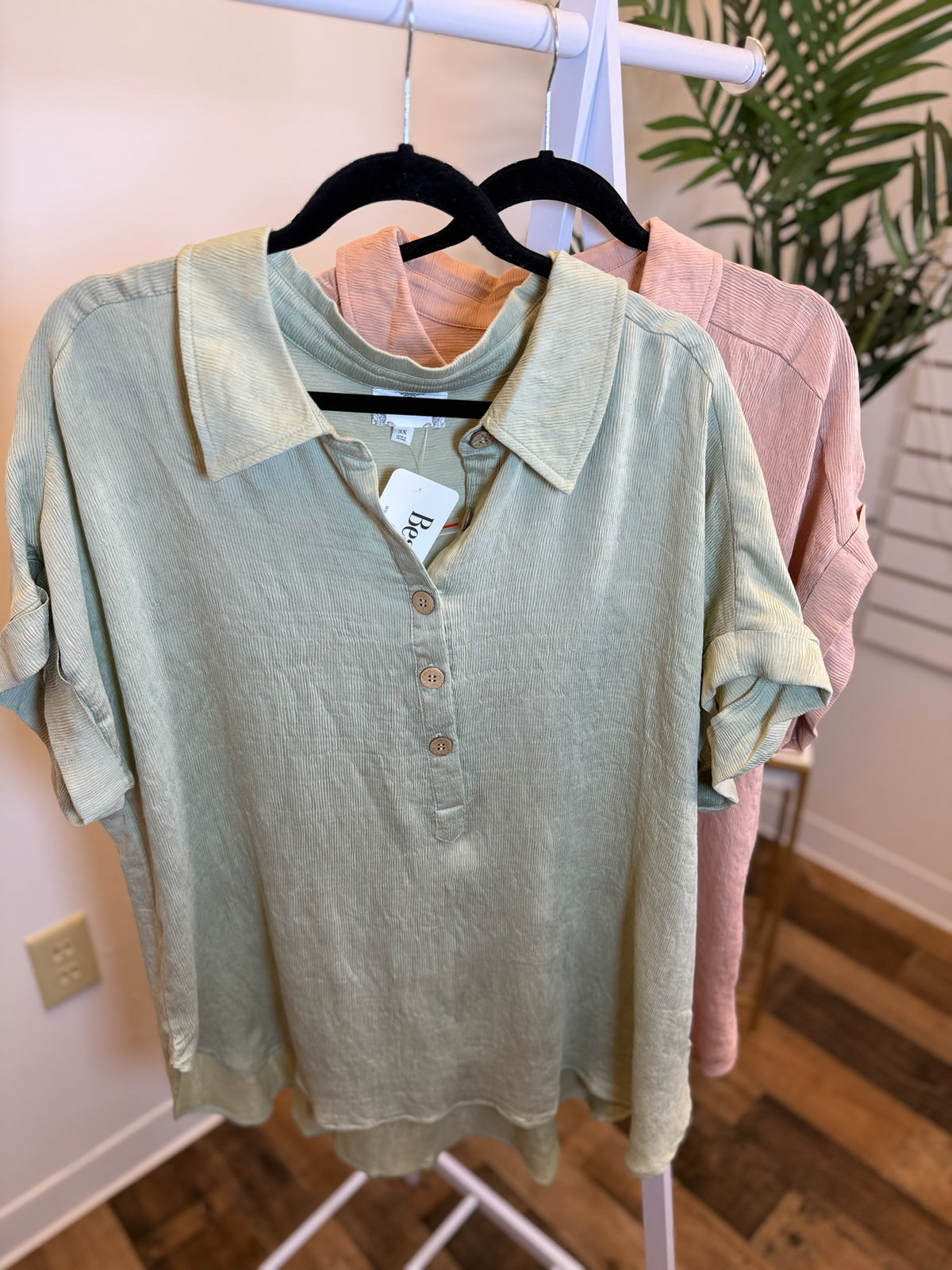 Everyday Ease Ribbed Top - Plus