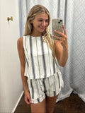 Bayside Striped Set