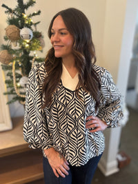 Modern Rhythm Blouse