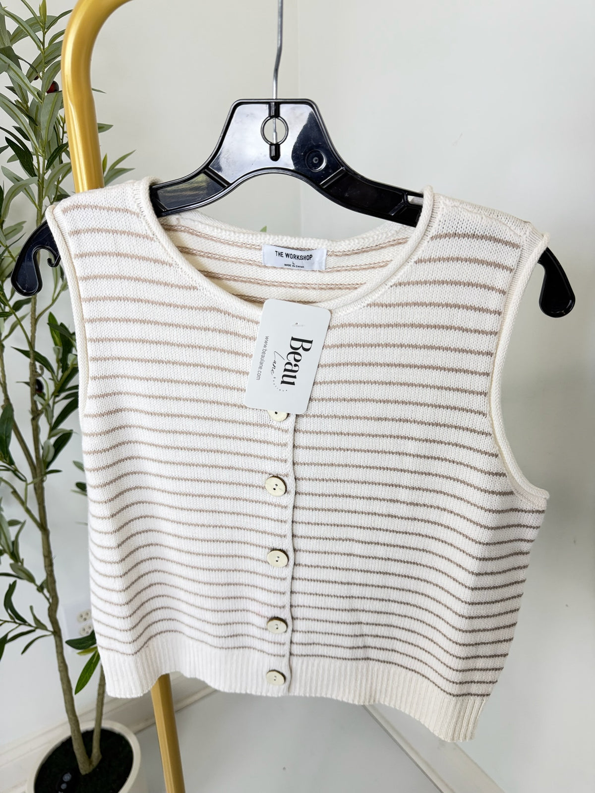 Layered Lines Knit Top