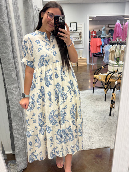 Modern Romance Maxi Dress - Plus