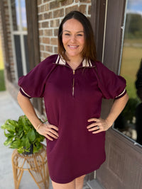 Modern Comfort Puff Sleeve Dress - Plus