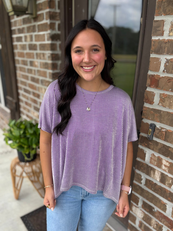 Classic Lines Ribbed Top - Plus