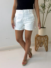 Wilhemina High Rise Denim Short - Risen