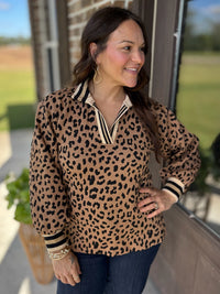 Big Ambition Leopard Top