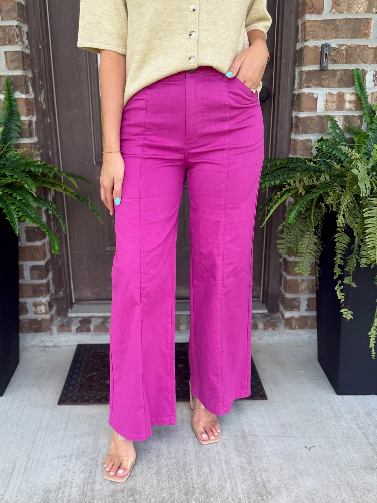 Simply Chic Wide Leg Pant