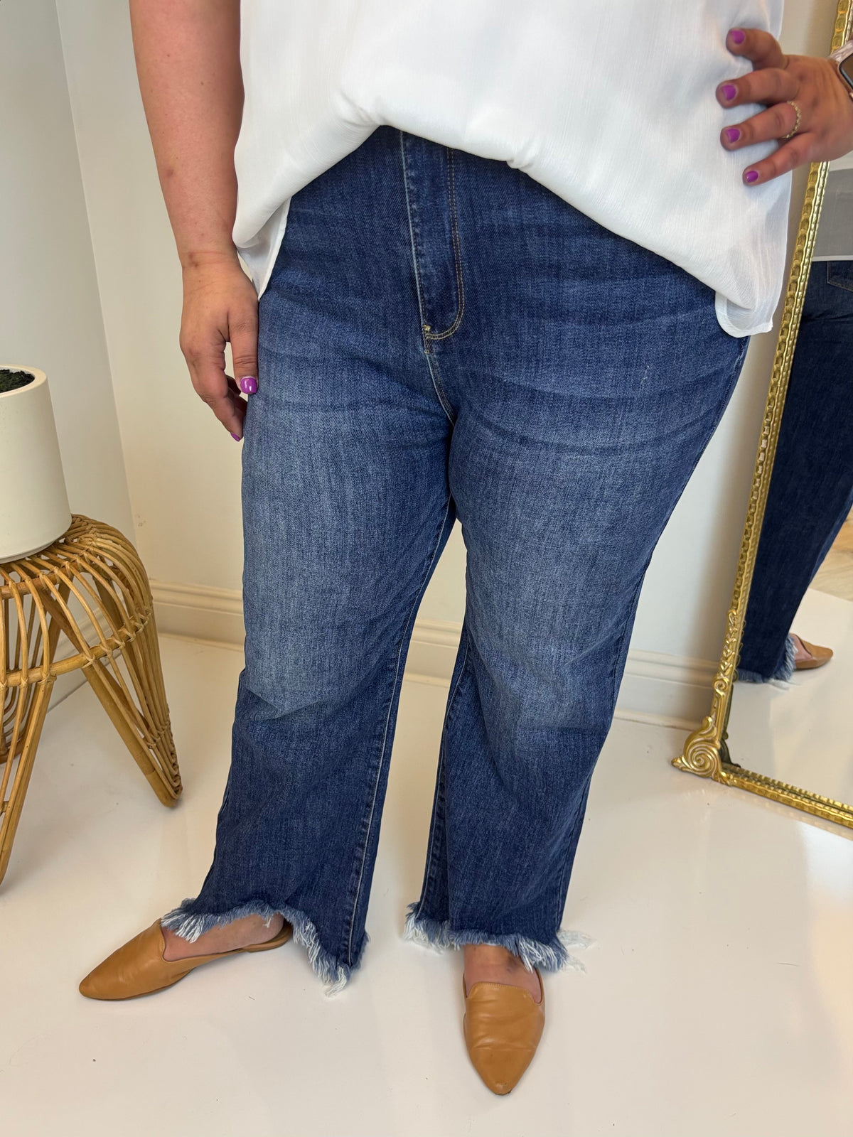 Gemma Ankle Bootcut Jean - Risen (Plus)