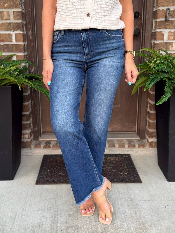 Siobhan Crop Straight Jeans