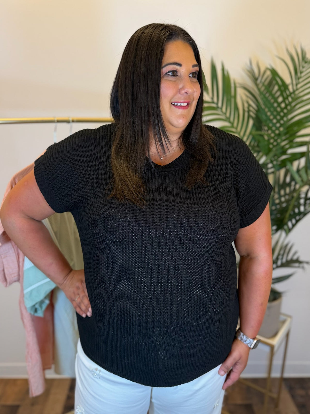Naomi Knit Top - Plus