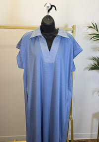 Seaside Stitch Midi Dress