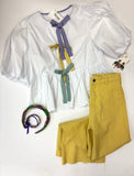 Parade Route Peplum Blouse
