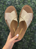 Prism Snakeskin Sandal