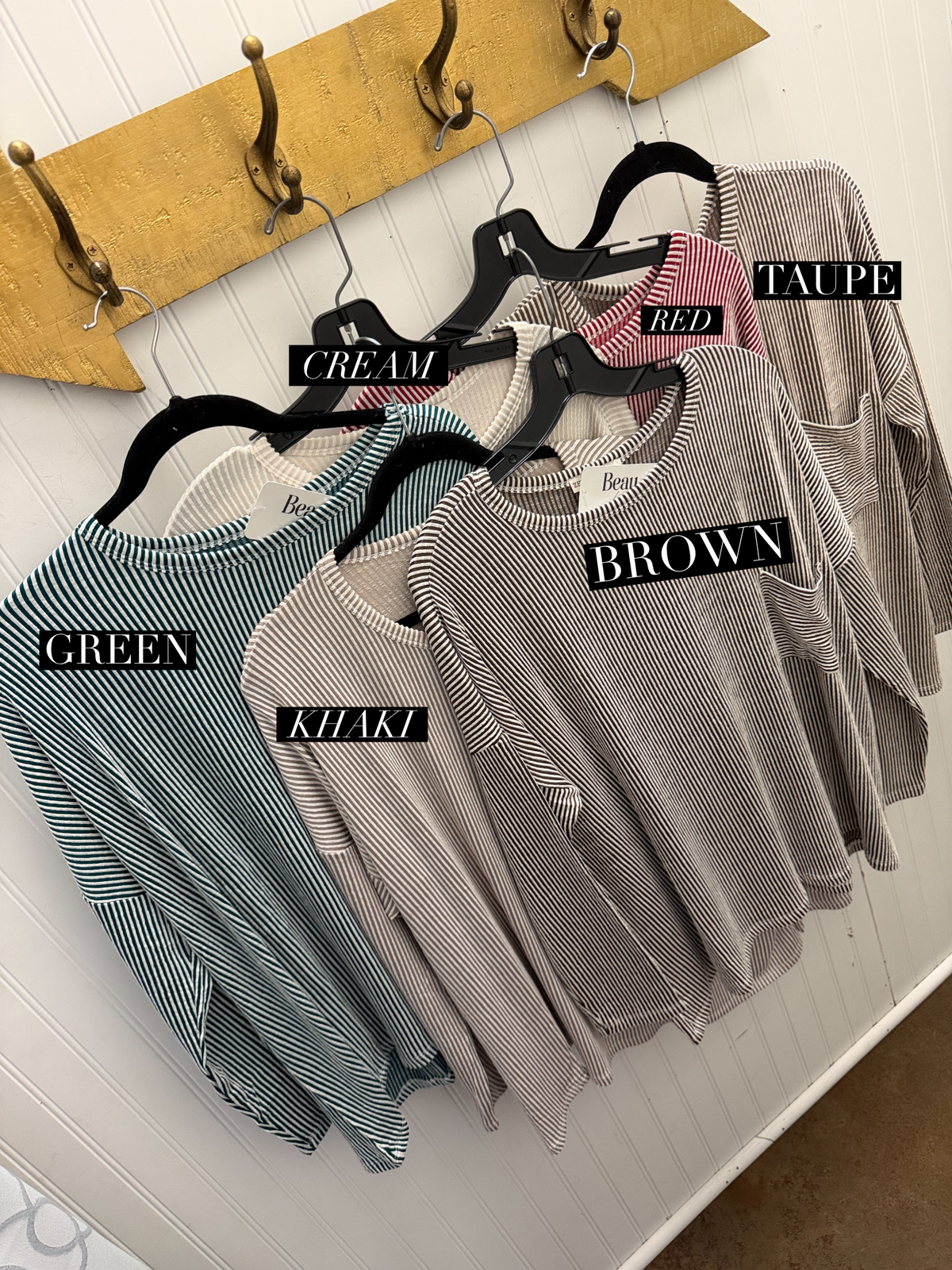 Long Sleeve Ribbed Top *DOORBUSTER*