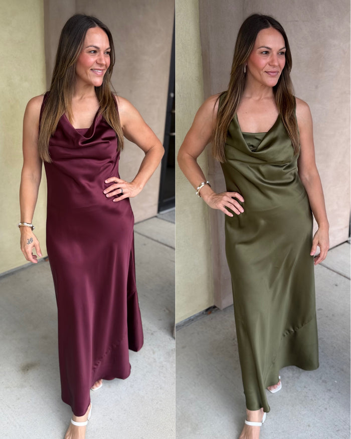 Formal Affair Satin Dress